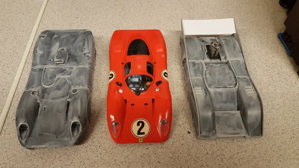 Ferrari spyder Berlineta, Mc laren M8F